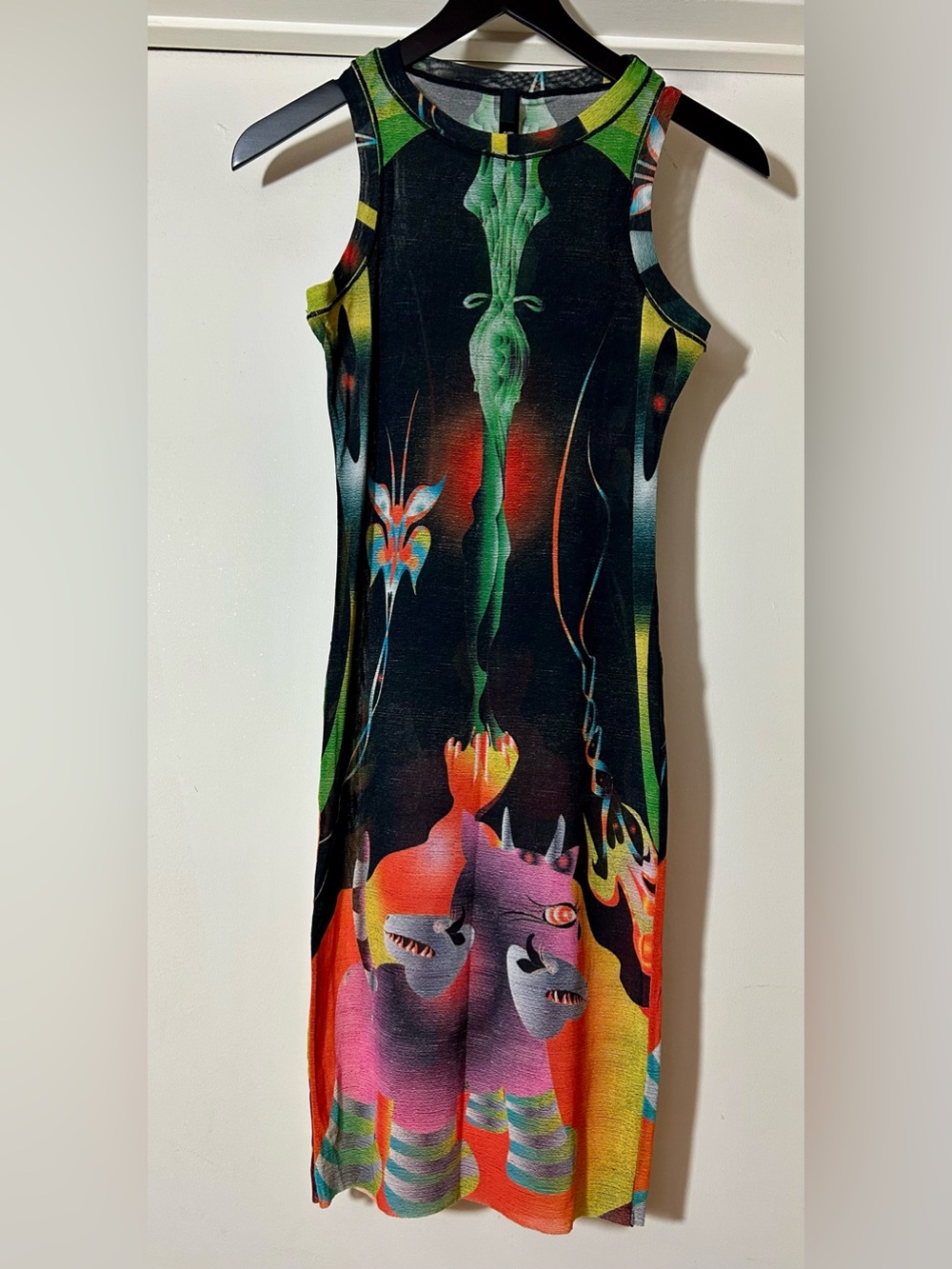 Skims obsidian mesh dress size Medium